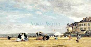 Eugene Boudin Jetty At Trouville France oil painting art